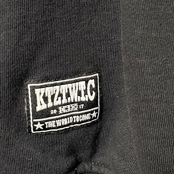 KTZ Cutout Hoodie Sweatshirt L - Picture 3 of 11
